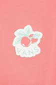 Бавовняна футболка Vans колір рожевий (3225145)
