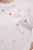 Бавовняна футболка Miss Sixty колір рожевий (3083631)