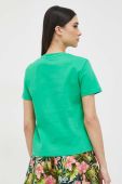 Бавовняна футболка Miss Sixty колір зелений