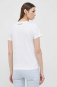 Бавовняна футболка Karl Lagerfeld колір білий (3104679)