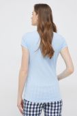 Футболка Pepe Jeans Ragy жіноча колір блакитний Футболка Pepe Jeans Ragy жіноча колір блакитний