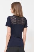 Футболка Morgan жіночий колір синій (3272988) Футболка Morgan жіночий колір синій (3272988)
