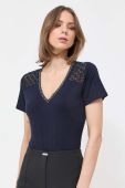 Футболка Morgan жіночий колір синій (3272988) Футболка Morgan жіночий колір синій (3272988)
