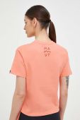 Футболка Mammut Massone Lettering жіночий колір рожевий