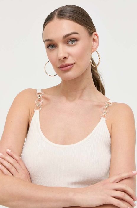 Топ Morgan жіночий колір бежевий (3277534) Топ Morgan жіночий колір бежевий (3277534)