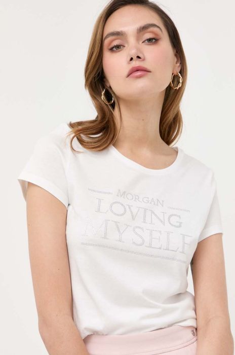 Футболка Morgan жіночий колір білий (3314279)