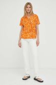 Бавовняна футболка Marc O'Polo колір помаранчевий (3251602) Бавовняна футболка Marc O'Polo колір помаранчевий (3251602)