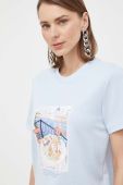 Футболка Miss Sixty жіночий колір блакитний (3245638)