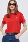 Бавовняна футболка Lyle & Scott колір червоний (3261544) Бавовняна футболка Lyle & Scott колір червоний (3261544)