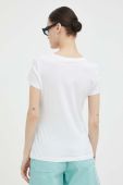 Бавовняна футболка Mustang колір білий (3258420) Бавовняна футболка Mustang колір білий (3258420)
