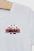 Дитяча футболка Guess колір білий (2902721) Дитяча футболка Guess колір білий (2902721)