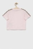 Дитяча бавовняна футболка Guess колір рожевий (2871490)