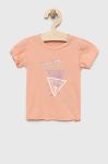 Дитяча футболка Guess колір рожевий (3129678)