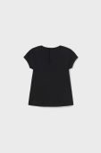 Дитяча бавовняна футболка Mayoral колір чорний (2932501)