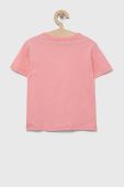 Дитяча бавовняна футболка United Colors of Benetton колір рожевий (3275688) Дитяча бавовняна футболка United Colors of Benetton колір рожевий (3275688)