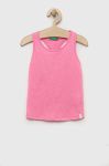 Дитячий топ United Colors of Benetton колір рожевий (3234939)