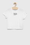 Дитяча бавовняна футболка Tommy Hilfiger колір білий (3001449)