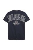 Дитяча бавовняна футболка Tommy Hilfiger колір чорний (3020891)