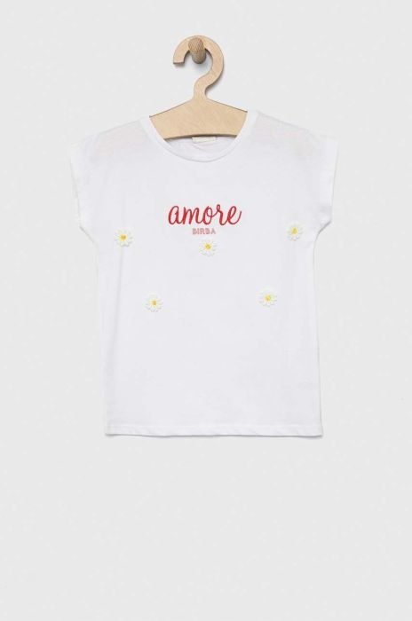 Дитяча футболка Birba&Trybeyond колір білий (3137365)