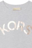 Дитяча бавовняна футболка Michael Kors колір сірий (3054198)
