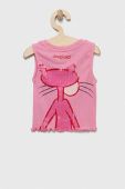 Дитячий топ Desigual колір рожевий