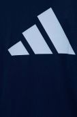 Дитяча футболка adidas U TR-ES LOGO колір синій з принтом