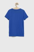 Дитяча футболка Puma ACTIVE Small Logo Tee B колір фіолетовий з принтом Дитяча футболка Puma ACTIVE Small Logo Tee B колір фіолетовий з принтом