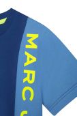 Дитяча бавовняна футболка Marc Jacobs колір синій з принтом (3203196)