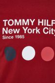 Бавовняна футболка Tommy Hilfiger колір червоний з принтом (2926480) Бавовняна футболка Tommy Hilfiger колір червоний з принтом (2926480)