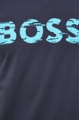 Футболка BOSS BOSS GREEN чоловіча колір синій з принтом (2921155) Футболка BOSS BOSS GREEN чоловіча колір синій з принтом (2921155)