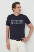 Футболка Guess чоловічий колір синій з принтом (2887762) Футболка Guess чоловічий колір синій з принтом (2887762)