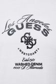 Бавовняна футболка Guess колір білий з принтом (2894318) Бавовняна футболка Guess колір білий з принтом (2894318)