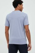 Футболка Guess чоловічий однотонний колір блакитний (2862960) Футболка Guess чоловічий однотонний колір блакитний (2862960)