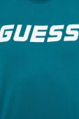 Футболка Guess чоловічий колір зелений з принтом (2871636)