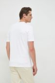 Бавовняна футболка BOSS колір білий з аплікацією (2897234) Бавовняна футболка BOSS колір білий з аплікацією (2897234)