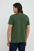 Бавовняна футболка G-Star Raw колір зелений з аплікацією (2809457) Бавовняна футболка G-Star Raw колір зелений з аплікацією (2809457)
