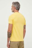 Бавовняна футболка Polo Ralph Lauren колір жовтий однотонний (3323135) Бавовняна футболка Polo Ralph Lauren колір жовтий однотонний (3323135)