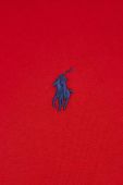 Бавовняна футболка Polo Ralph Lauren колір червоний однотонний (3309391) Бавовняна футболка Polo Ralph Lauren колір червоний однотонний (3309391)