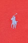 Бавовняна футболка Polo Ralph Lauren колір червоний однотонний (2959661)