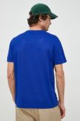 Бавовняна футболка Polo Ralph Lauren з аплікацією колір блакитний Бавовняна футболка Polo Ralph Lauren з аплікацією колір блакитний