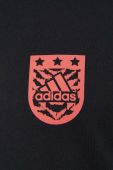 Бавовняна футболка adidas колір чорний з принтом (2957877) Бавовняна футболка adidas колір чорний з принтом (2957877)