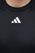 Тренувальна футболка adidas Performance HIIT Base колір чорний однотонна Тренувальна футболка adidas Performance HIIT Base колір чорний однотонна