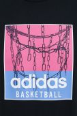 Бавовняна футболка adidas Originals колір чорний з принтом (2880197) Бавовняна футболка adidas Originals колір чорний з принтом (2880197)