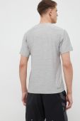 Тренувальна футболка adidas Performance Training Essential колір сірий меланж Тренувальна футболка adidas Performance Training Essential колір сірий меланж