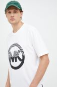 Бавовняна футболка Michael Kors колір білий з принтом (2920273)