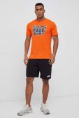 Бавовняна футболка Puma колір помаранчевий з принтом (3091804) Бавовняна футболка Puma колір помаранчевий з принтом (3091804)