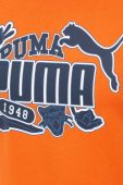 Бавовняна футболка Puma колір помаранчевий з принтом (3091804) Бавовняна футболка Puma колір помаранчевий з принтом (3091804)