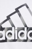 Бавовняна футболка adidas колір білий з принтом (3040454) Бавовняна футболка adidas колір білий з принтом (3040454)