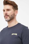 Бавовняна футболка Pepe Jeans колір синій з принтом (3267389) Бавовняна футболка Pepe Jeans колір синій з принтом (3267389)