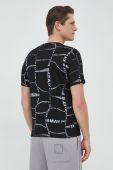 Бавовняна футболка Armani Exchange колір чорний візерунок (2949034) Бавовняна футболка Armani Exchange колір чорний візерунок (2949034)